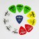 A set of mediators Polycarbonate is transparent (0.58-1.50mm) 12 pcs., Color
