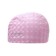ATEMI PU 130 swimming cap, fabric with polyurethane coating, pink 3D color