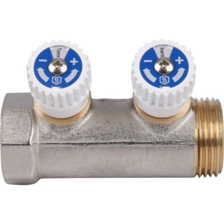 Distributive collector SMB 6851 011202, 1 ", 2 exits, 1/2"-1