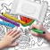 Magar-coloring reusable "Sweets"
