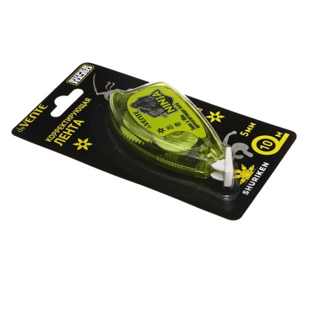 Correcting tape 5 mm x 10 m, Devente Superhero, Front applicator, blister-1