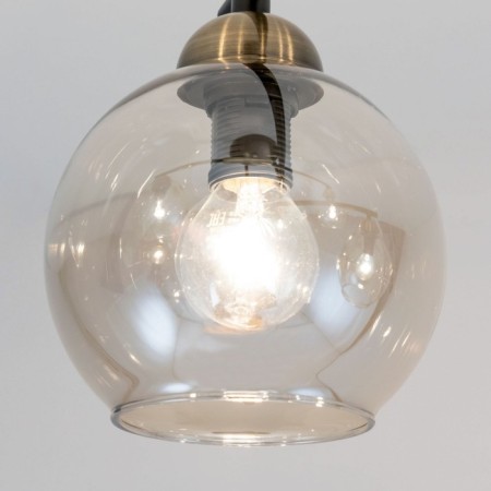 Ceiling chandelier "Henri" E14 6x60 watts-6