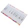 Set of markers for sketching bilateral 60 pieces/60 colors