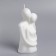 Figure candle in a gift box "Lovers", 12 cm, white