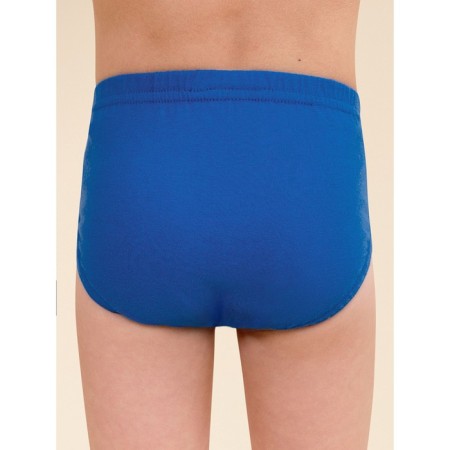 Panties for boys, height 110 cm, blue, dark blue, 3 pcs-7