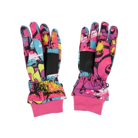 Winter gloves for a girl, size 19-1