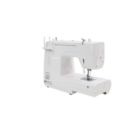 Sewing machine Comfort 130, 60 watts, 35 operations, semiautomatic device, white and blue-4