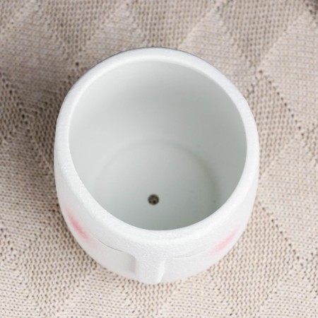 Mr. Twix pot 10x9.5cm, white, 0.6l, D-8.5-3