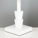 Eln table lamp E27 40W white 19.5x19.5x38 cm Risalux