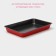 The baking sheet of the Dolyan “Renard. Rectangle ", 28 × 18.5 × 3.5 cm, anti -stick coating, red color