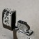 Lighter gasoline "King", 5.5 x 3.8 cm.