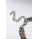 Bracelet Metal "Chain" on the ring, color silver, 21 cm