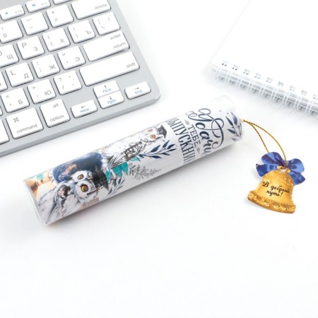 Sharikov handle on graduation in the tube "Good Way!" plastic, blue paste, 1.0 mm-5