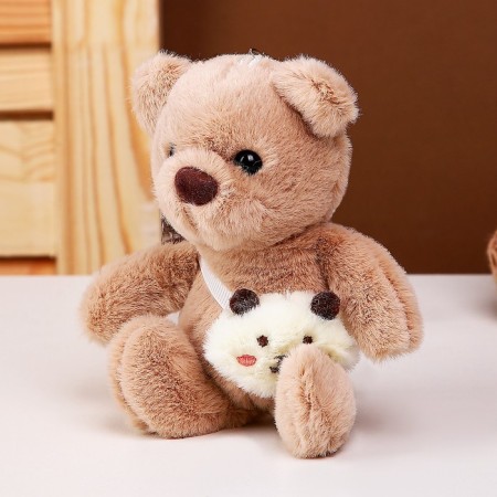 Soft toy "Bear", 11 cm, Mix color-2