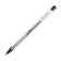 Gel handle 0.5 mm, black rod, transparent body (barcode on a piece)