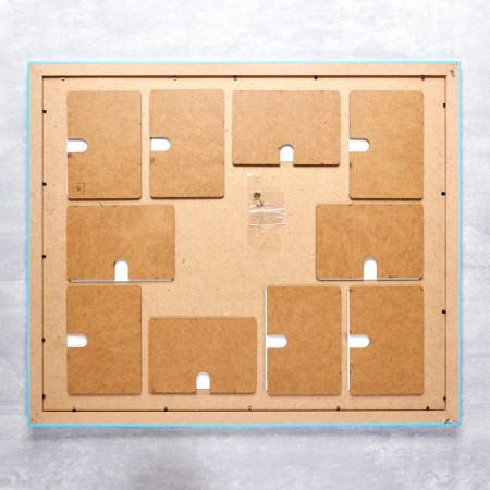Photo frame MDF "Happy moments" in 10 photos 65x54 cm-2