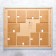 Photo frame MDF "Happy moments" in 10 photos 65x54 cm