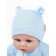Children's cap Amarobaby Fashion Bear, size 42-44, blue color