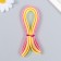 Strips for Quilling "Color" set 100 strips width 1 cm length 25 cm