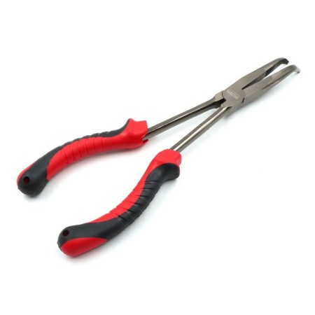 Fisheries elongated curved curved bent namazu Pro Bent Nose Pliers, L = 290 mm