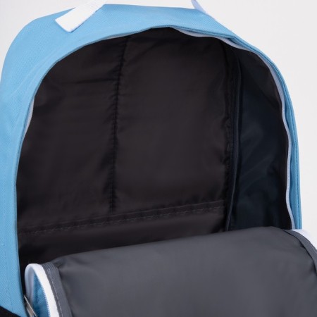 Youth backpack from lightning textiles, 1 pocket, textura, black/blue color-4