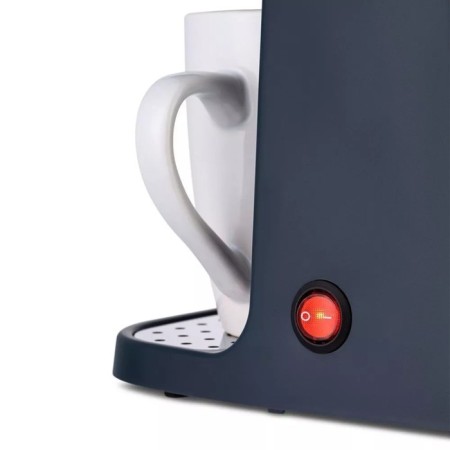 Coffee machine KitFort KT-7312, drop, 750 W, 0.36 l, dark gray-1
