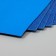A set of glitter foamiran (5 sheets) 2 mm, 20x30 cm, blue