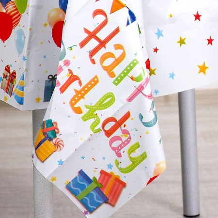 Grinding “Happy Birthday”, 137 × 183 cm, white-1