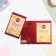 Diploma - book "Graduate" of the Gossimvolika, Burgundy Frame, A5