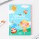 Set Diary, Block with a sticky layer and a pen "Educator with gratitude"