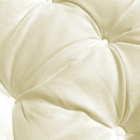 Pillow for swing "Tina", diameter 60 cm, cream color-4