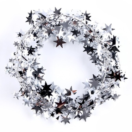 Wire for crafts and decor "Star" length - 5 meters, silver color-1