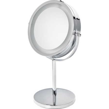Bradex cosmetic mirror, bilateral, with backlight and 5-fold increase-1