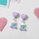 Clips Children's "Choselka" animals, bunnies, colored