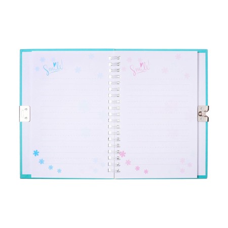 Gift notebook, 45 sheets, line, on the castle, on the crest, shark (17.8x13cm)-4