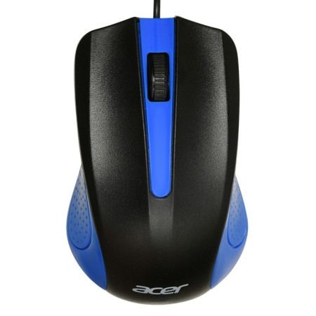 Acer OMW011 Black/Blue Optical Mouse (1200DPI) USB (3but)