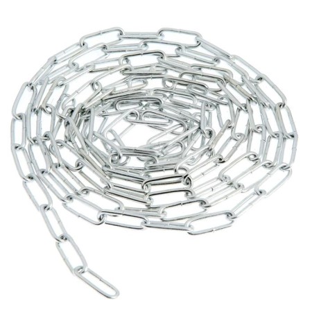 The long -green tundra chain Krep Din763, 3 mm, zinc, 3 m