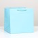 Package for the cake 40x40x40cm Blue, 1pc