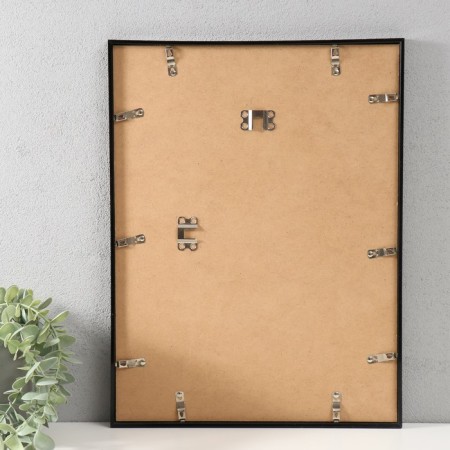 Photo frame plastic LIDA 30x40 cm black (plastic screen)-2