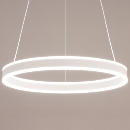 Suspended Citilux “duet” CL719500, 50x50x17 cm, 1x53W, LED, white color-9