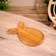 Dish "ears" tick wood 19x2x28 cm