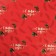 Paper packing glossy bilateral "New Year's branches", 70 x 100 cm, New Year