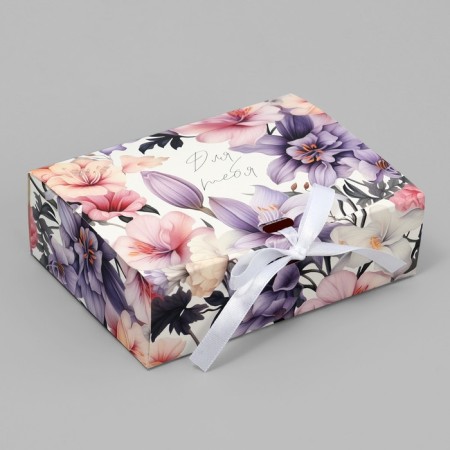 Gift folding box, packaging, “for you”, 16.5 x 12.5 x 5 cm-1