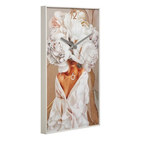 Carty clock is wall, interior "bloom", smooth move, 57 x 35 x 4 cm-1