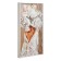 Carty clock is wall, interior "bloom", smooth move, 57 x 35 x 4 cm