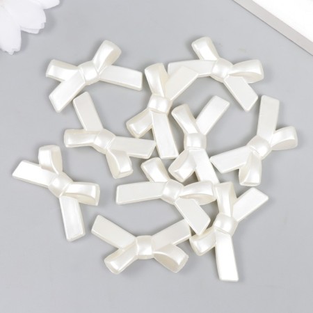 Decor for creativity plastic "Banting Direct" Pearl set 10 pcs 2x3.4 cm-2