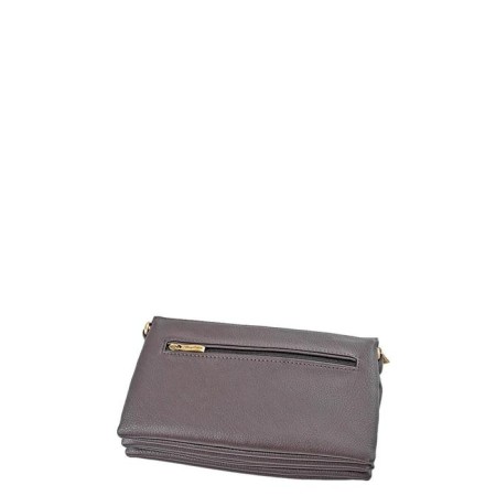 Cross-Bodi bag, lightning department, brown color 26x6x16cm-1