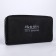 Women's wallet, 3 lightning departments, black color