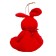 Soft toy "Rabbit", on the suspension