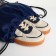 Bag for shoes on the lace, blue color